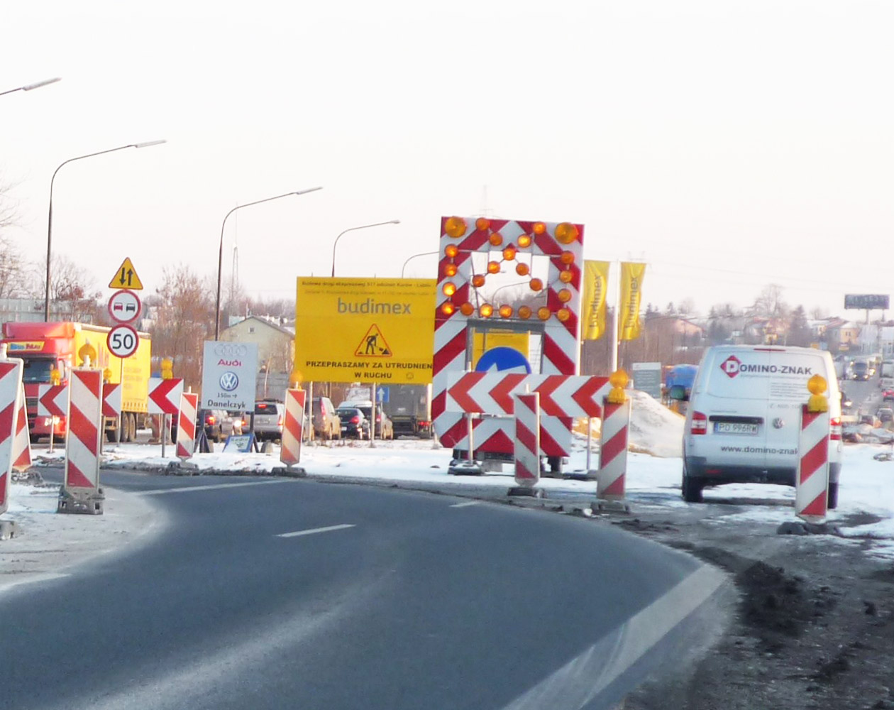 Projektowanie i obsługa czasowych organizacji ruchu